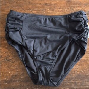 Black Women's Swim Bottom